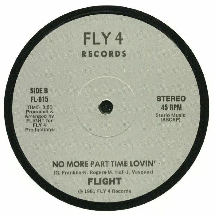 Back cover — FLIGHT — Flying High (reissue)