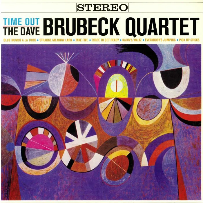 Лицевая сторона обложки — The DAVE BRUBECK QUARTET — Time Out (reissue)