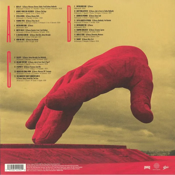 Back cover — DJ SHOCCA — 60 Hz II: Legacy