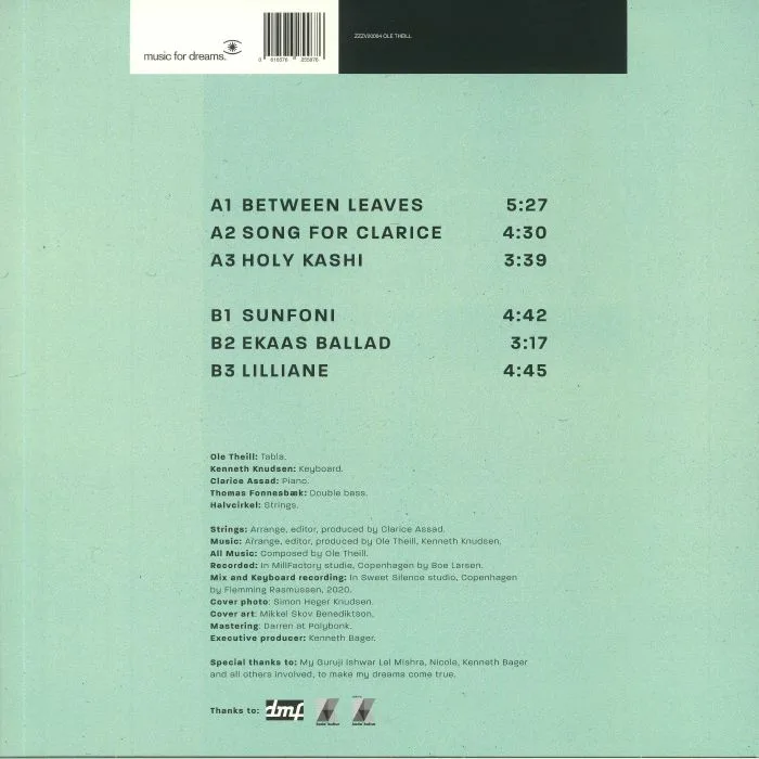 Back cover — Ole THEILL — Transparent
