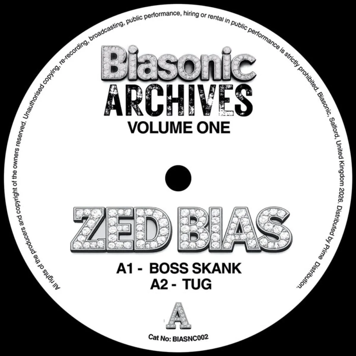 Front cover — Zed Bias — Archives Vol 1