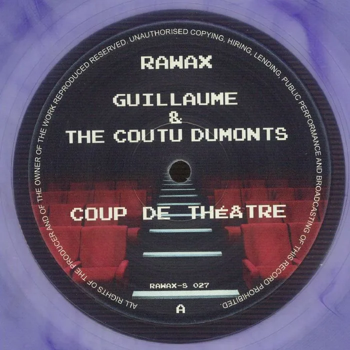 Лицевая сторона обложки — GUILLAUME & THE COUTU DUMONTS — Coup De Theatre