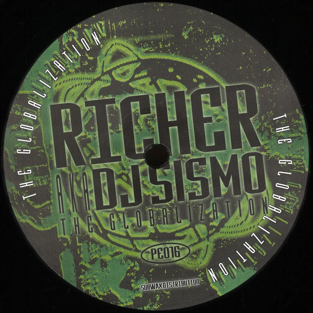 Лицевая сторона обложки — Richeraka.Dj Sismo — The Globalization EP