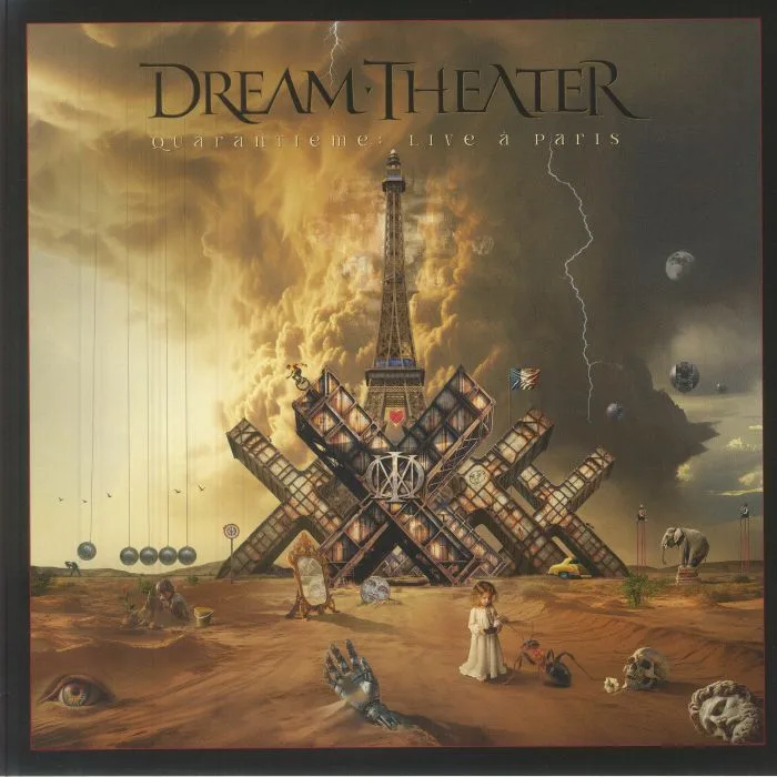Front cover — DREAM THEATER — Quarantieme: Live A Paris (Deluxe Edition)