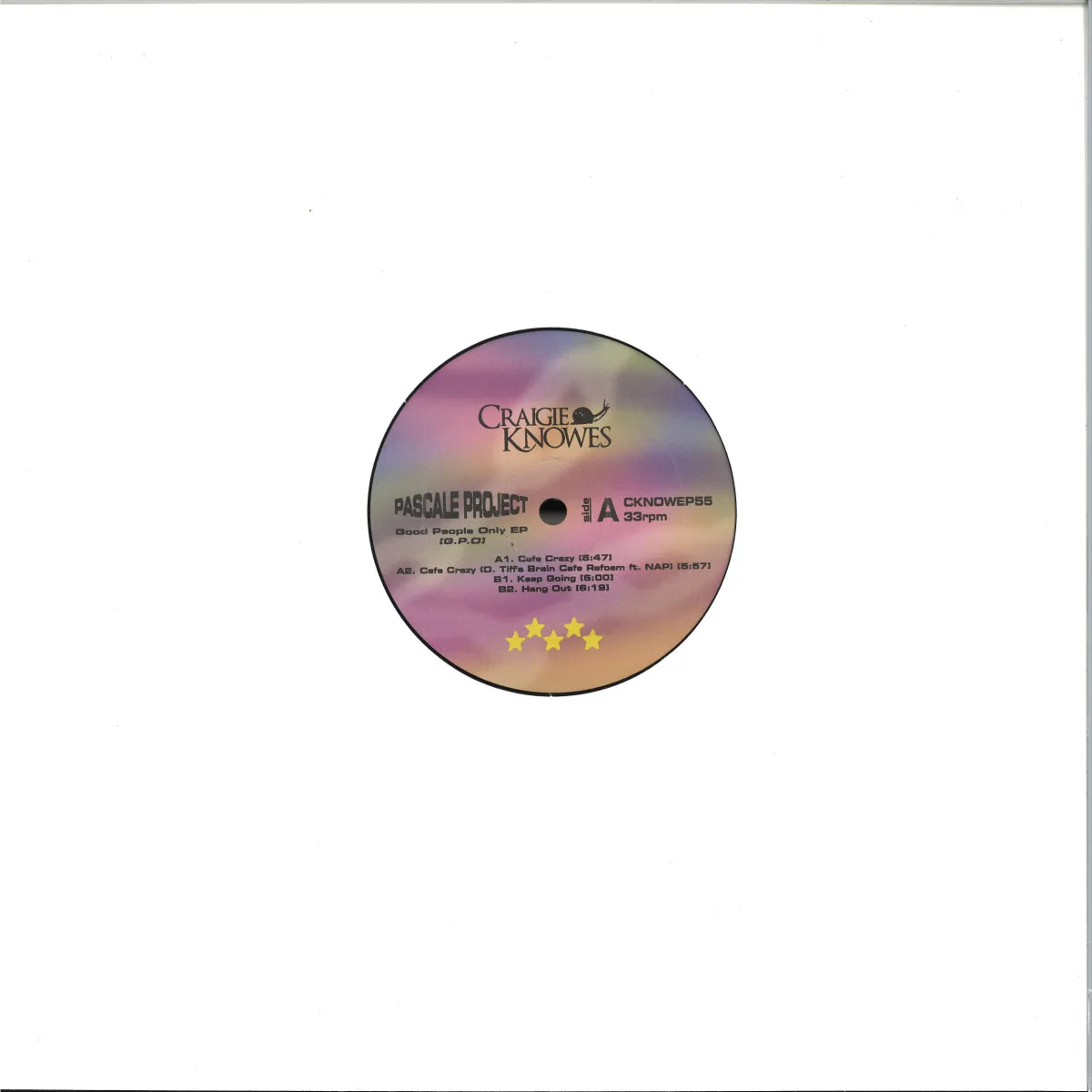 Обратная сторона обложки — Pascale Project — Good People Only EP
