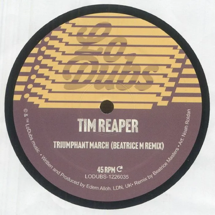 Back cover — Tim REAPER — Triumphant March