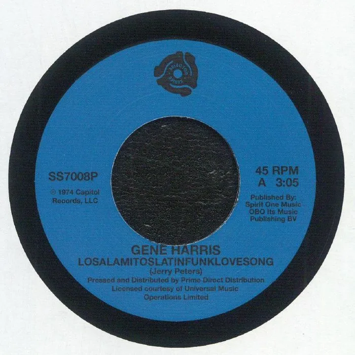 Gene HARRIS — Losalamitoslatinfunklovesong (reissue)
