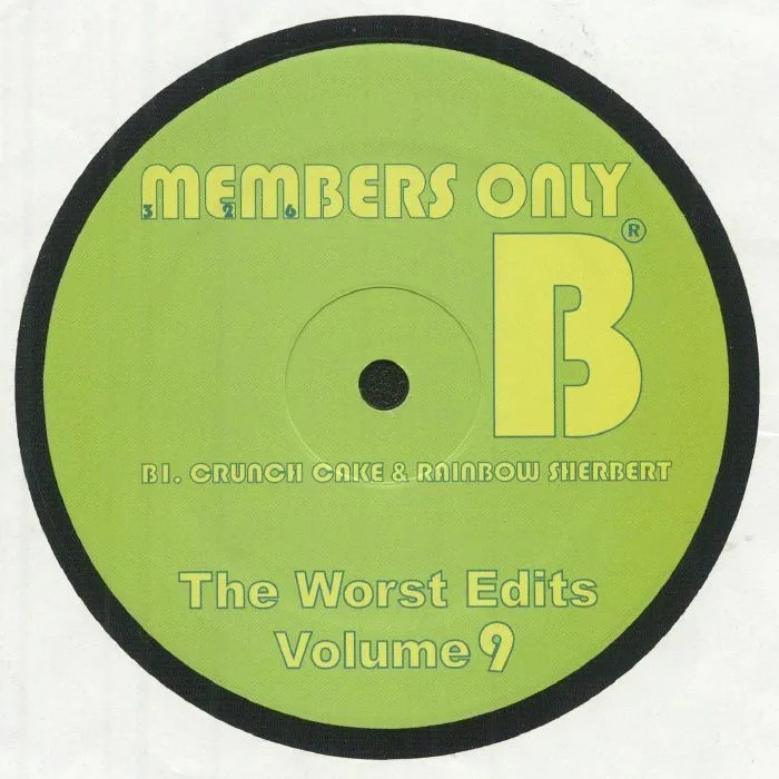 Back cover — MEMBERS ONLY — The Worst Edits Volume 9