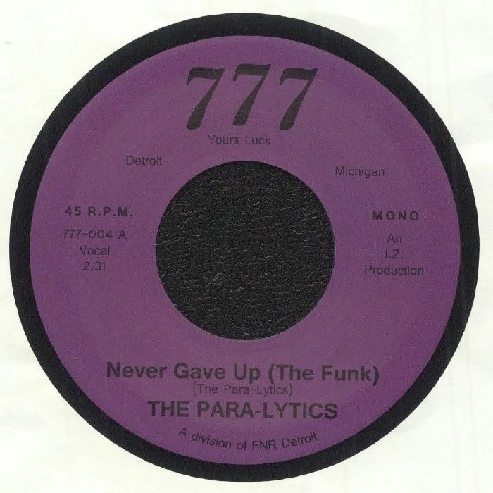The PARA LYTICS — Never Gave Up (The Funk)
