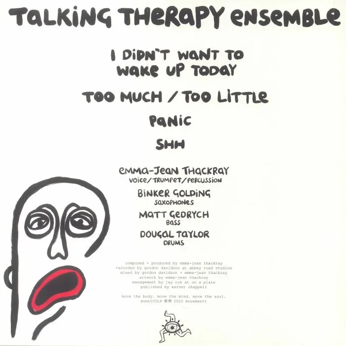 Обратная сторона обложки — TALKING THERAPY ENSEMBLE — Talking Therapy