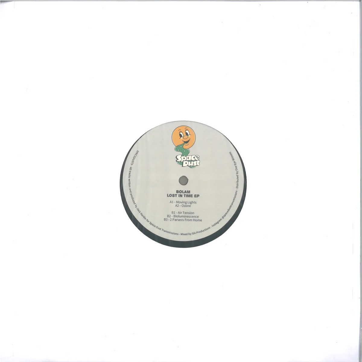Back cover — Bolam — Lost in Time EP