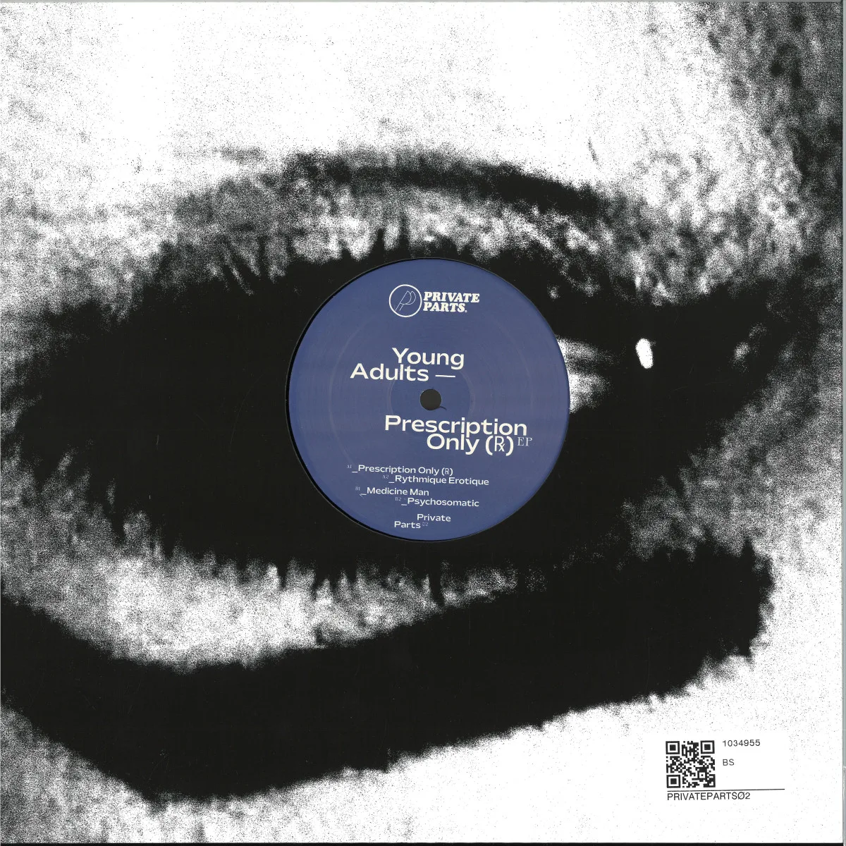 Back cover — Young Adults — Prescription Only (℞) EP