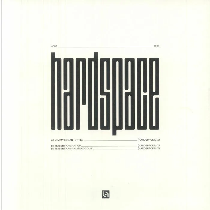 Back cover — HARDSPACE / JIMMY EDGAR / ROBERT ARMANI — H 007