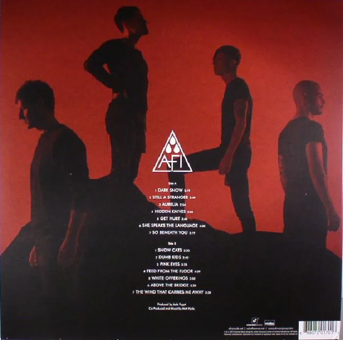 Back cover — AFI — AFI: The Blood Album