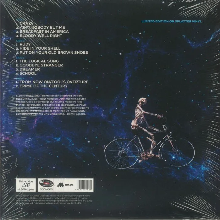 Back cover — SUPERTRAMP — Breakfast Special