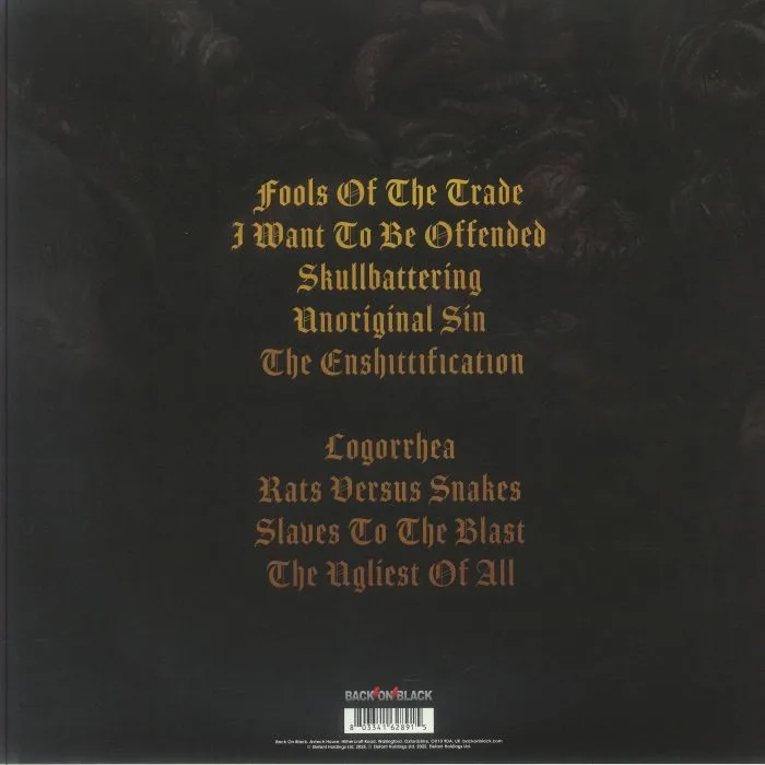 Back cover — WEREWOLVES — The Ugliest Of All