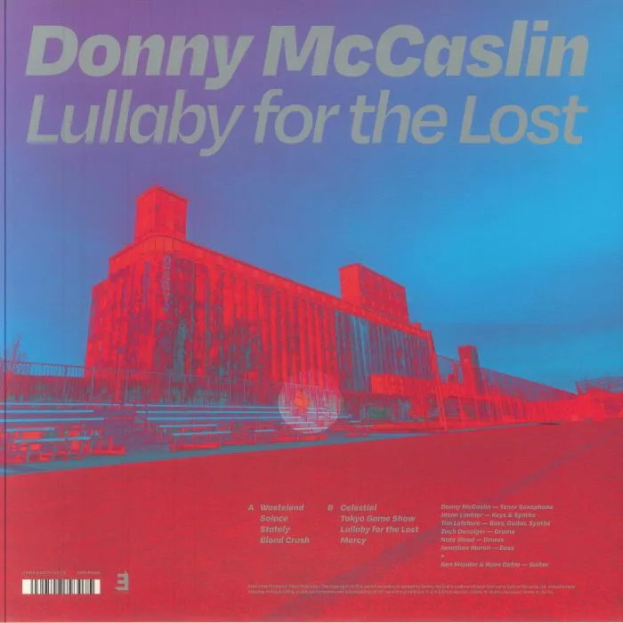 Обратная сторона обложки — Donny McCASLIN — Lullaby For The Lost