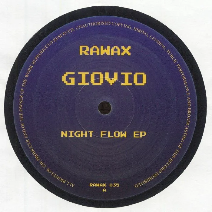 Лицевая сторона обложки — GIOVIO — Night Flow EP