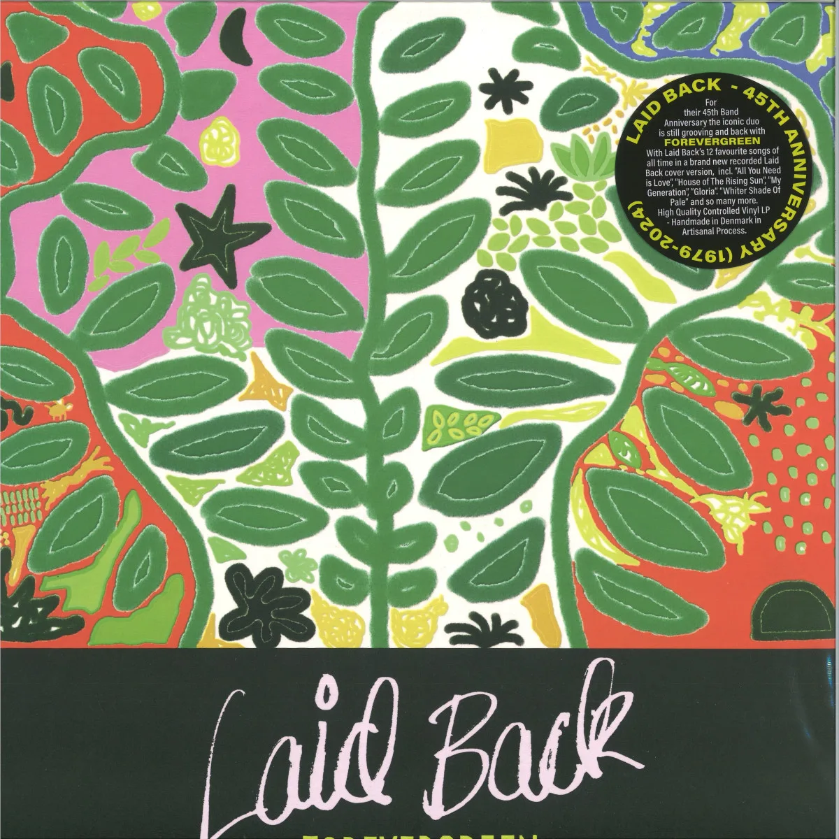 Лицевая сторона обложки — Laid Back — FOREVERGREEN LP