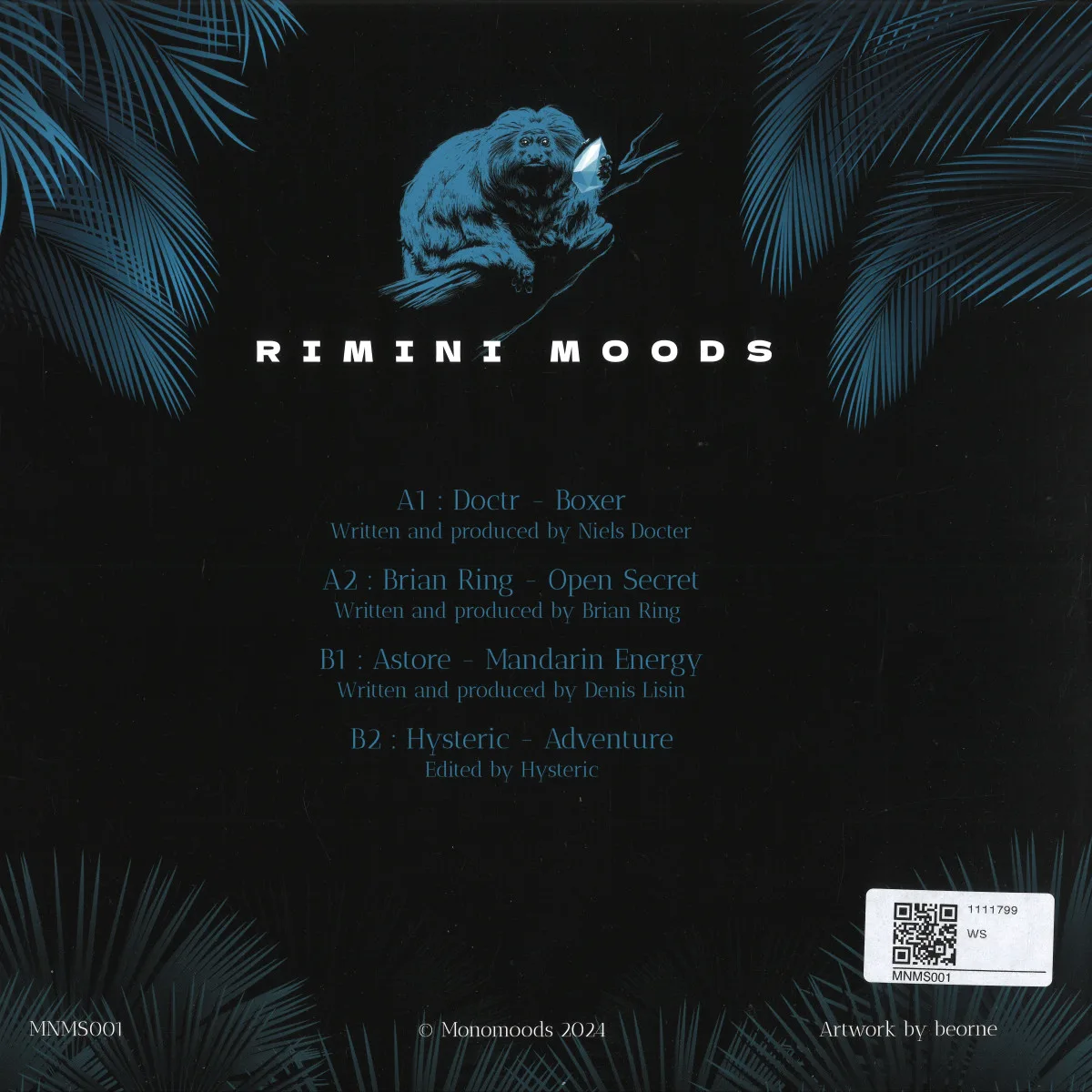 Back cover — Various — RIMINI MOODS EP