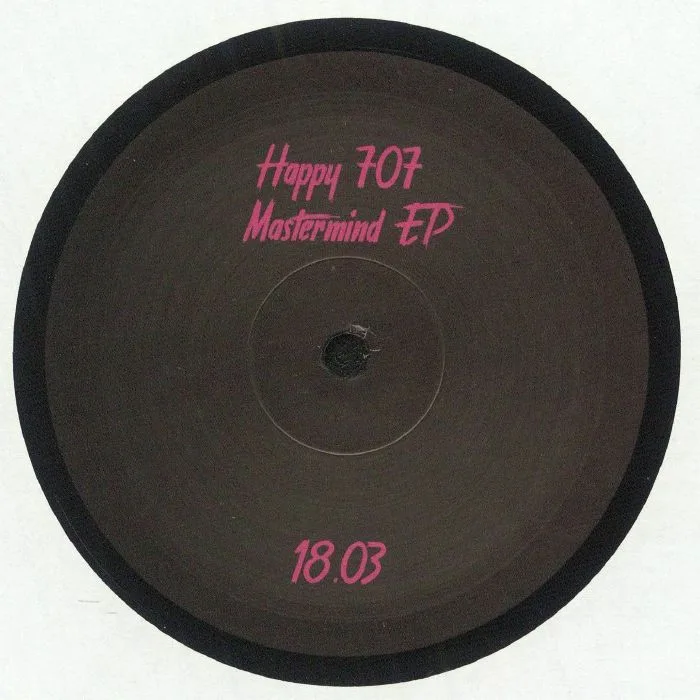 Лицевая сторона обложки — HAPPY707 — Mastermind EP