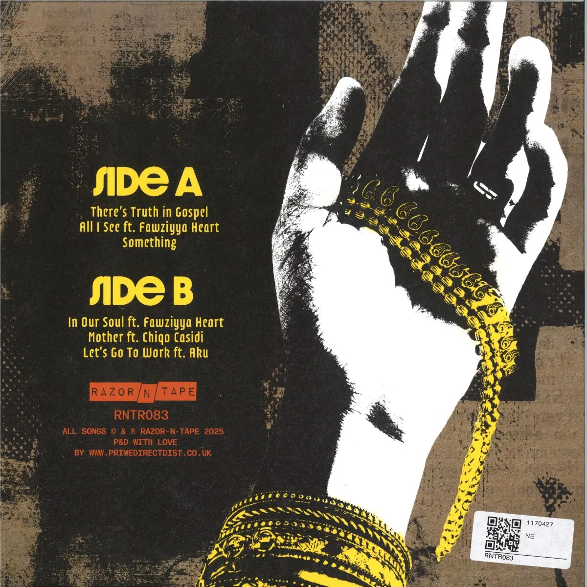 Back cover — Megatronic — There’s Truth In Gospel EP