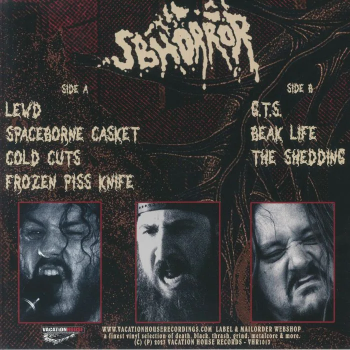 Back cover — CARCHARODON — Sbhorror