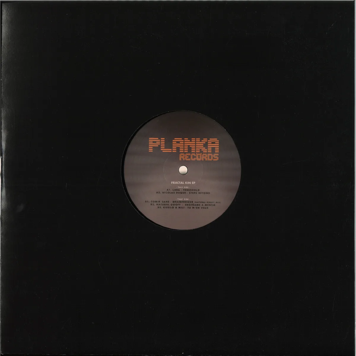 Back cover — Various — Fractal Kin EP
