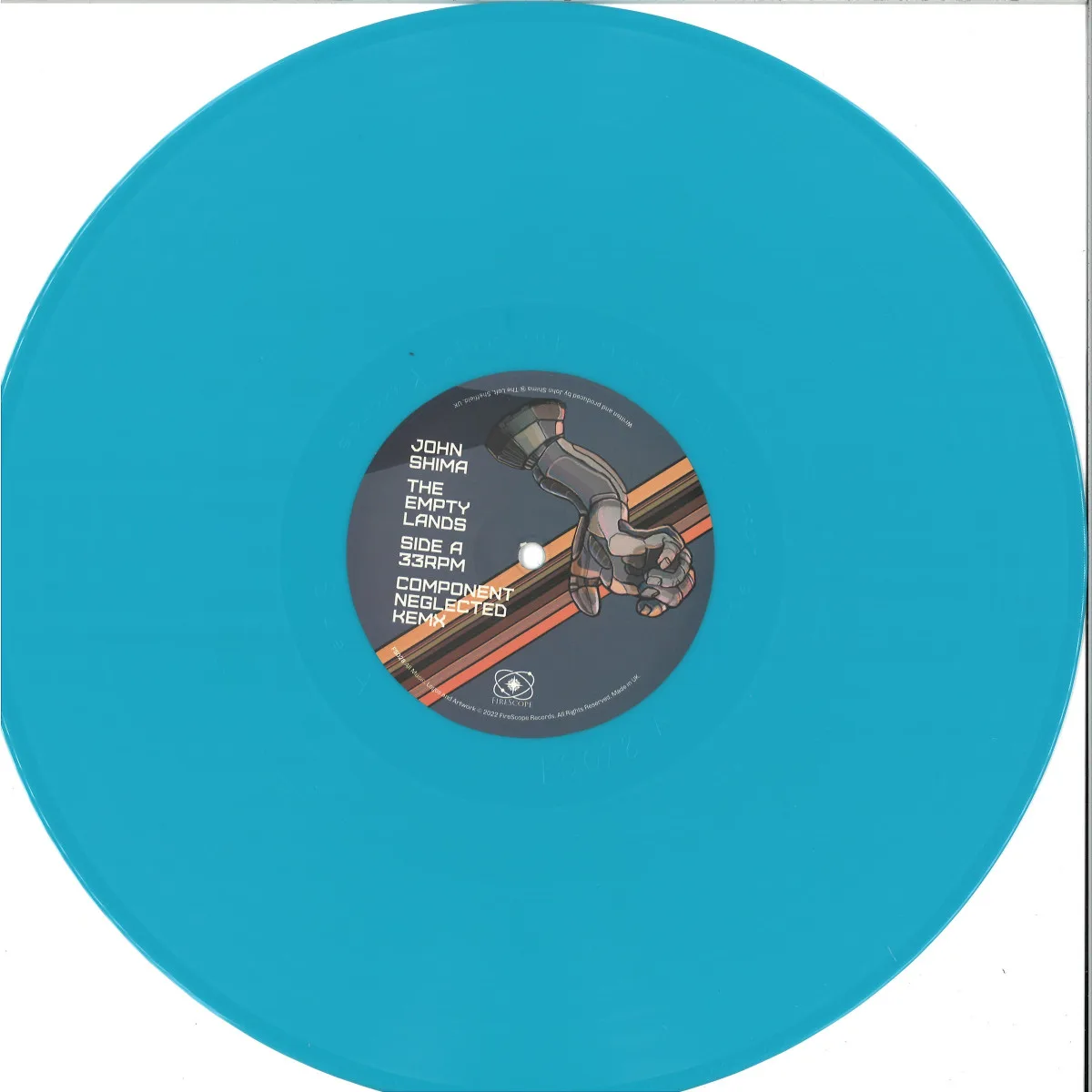 Front cover — John Shima — The Empty Lands LP 2x12"