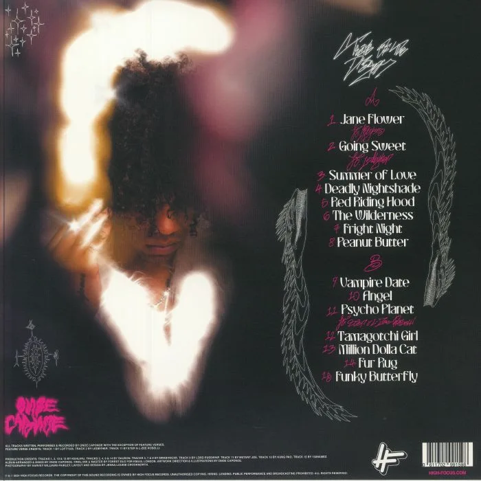 Back cover — ONOE CAPONOE — Tears Of The Dragon