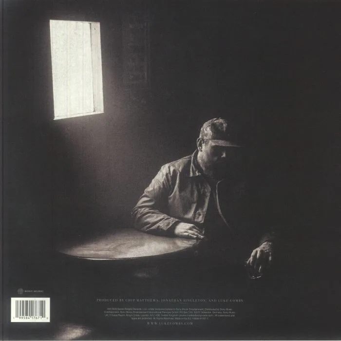 Back cover — Luke COMBS — The Way I Am