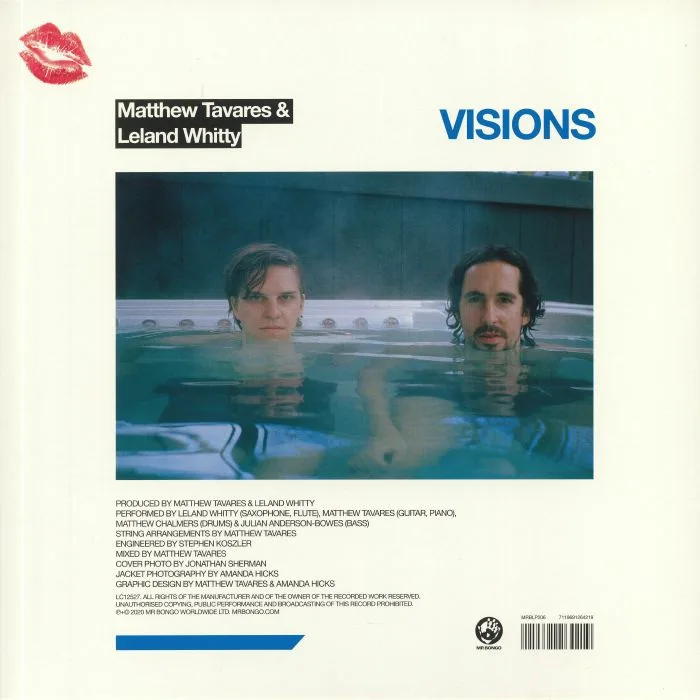 Обратная сторона обложки — Matthew TAVARES / LELAND WHITTY — Visions