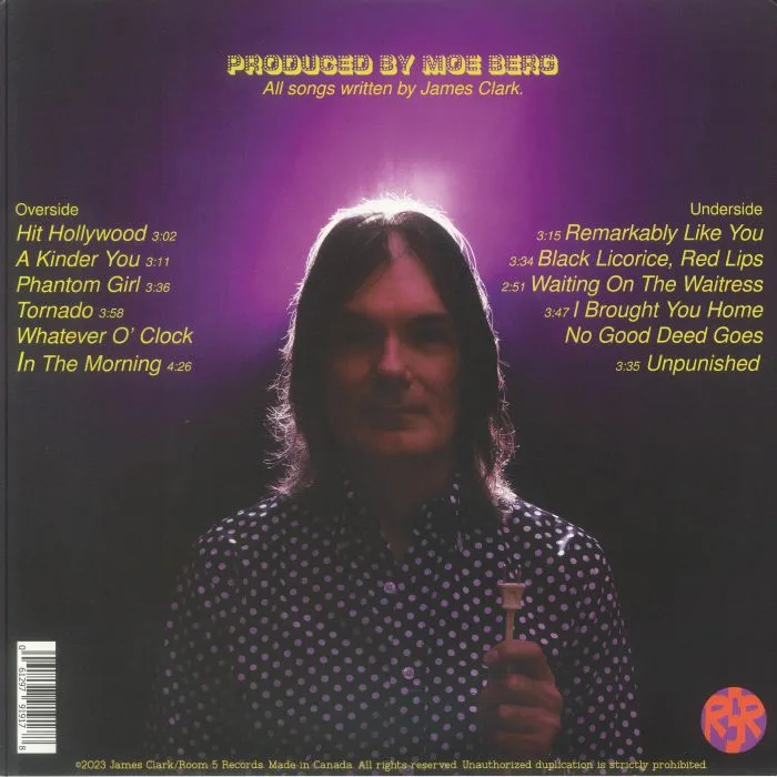 Back cover — The JAMES CLARK INSTITUTE — Under The Lampshade