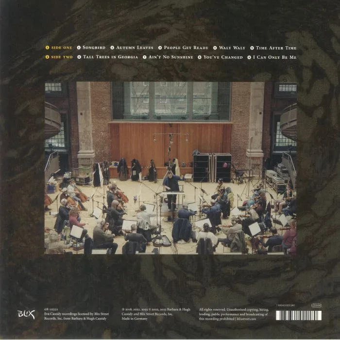Обратная сторона обложки — Eva CASSIDY / THE LONDON SYMPHONY ORCHESTRA — I Can Only Be Me