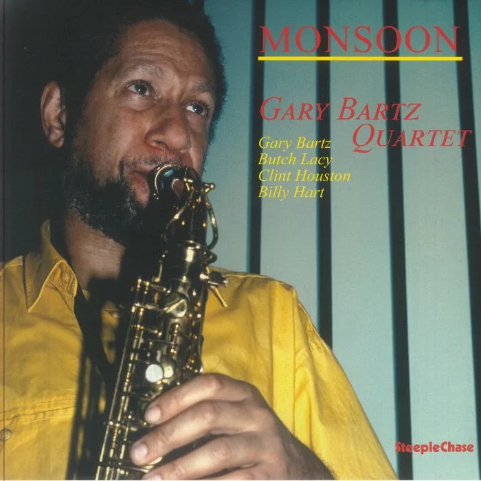Лицевая сторона обложки — GARY BARTZ QUARTET — Monsoon (reissue)