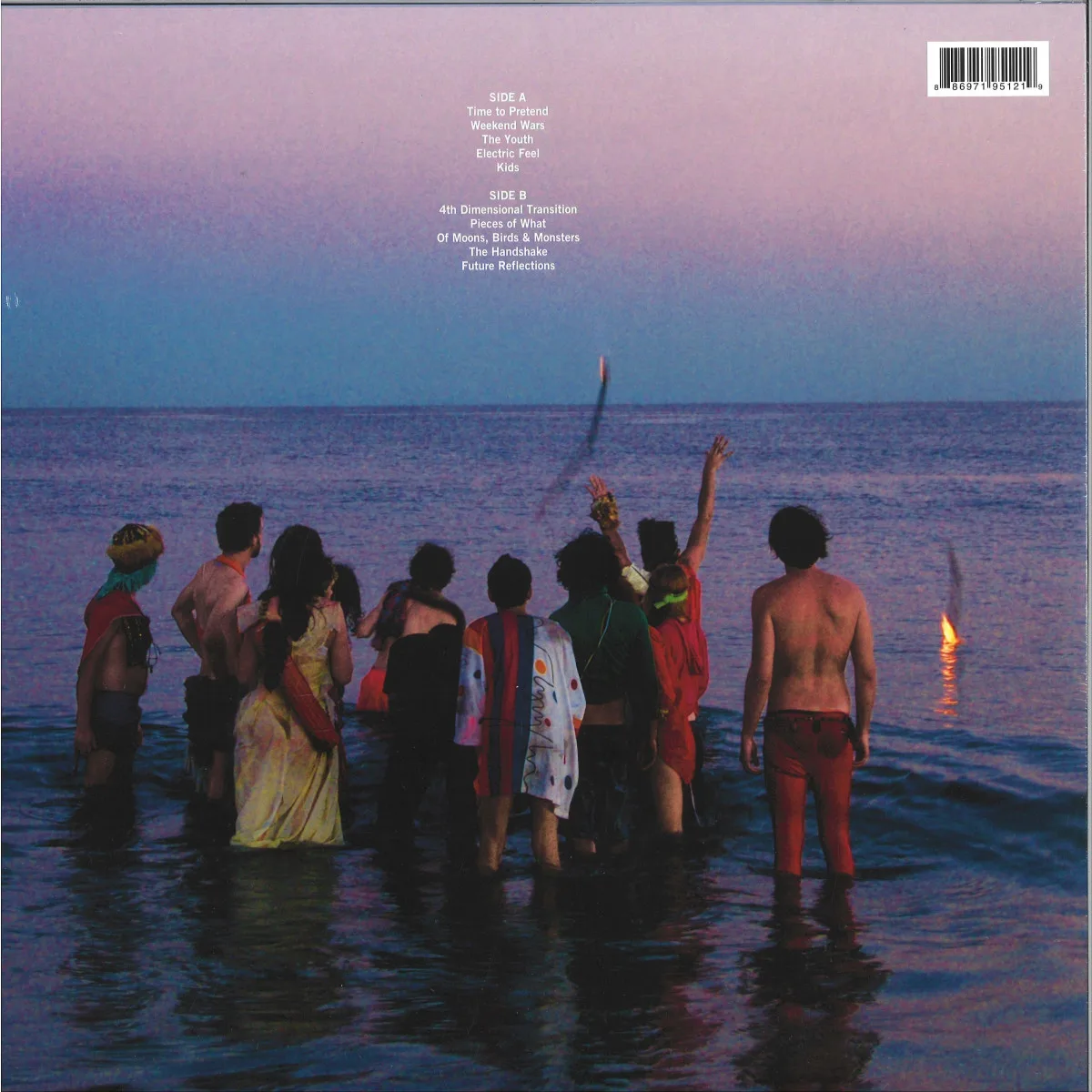 Back cover — Mgmt — Oracular Spectacular LP