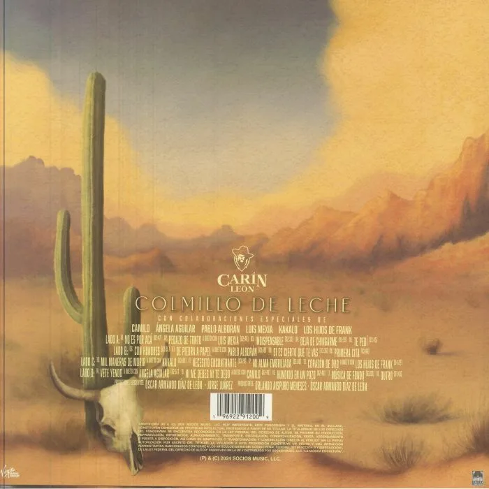 Back cover — Carin LEON — Colmillo De Leche