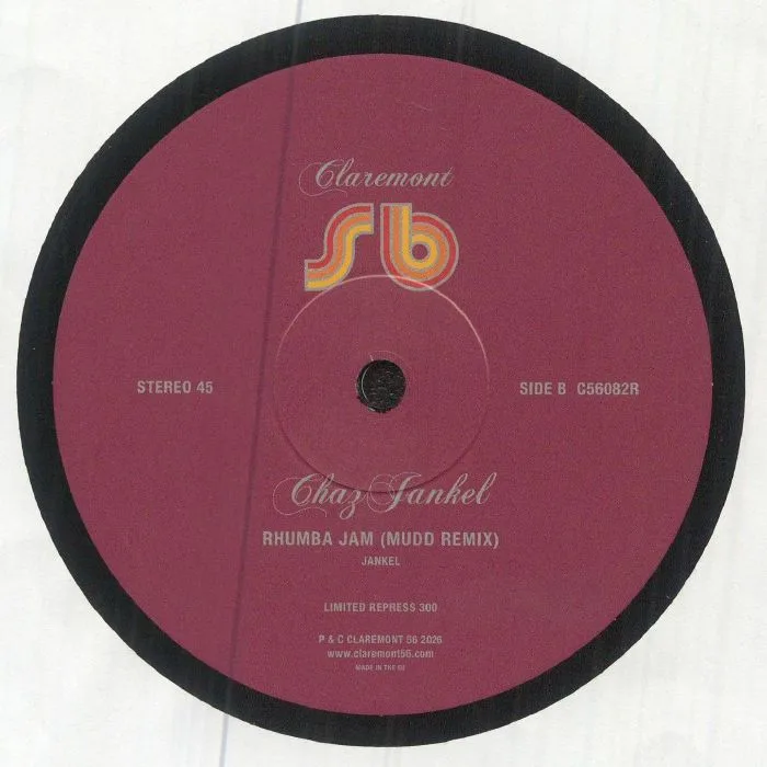 Back cover — Chaz JANKEL — Rhumba Jam (reissue)