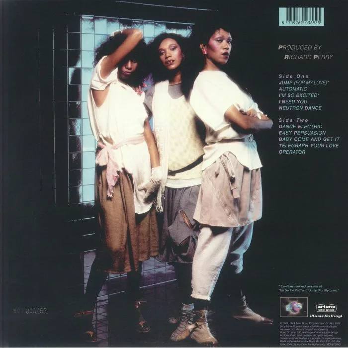 Обратная сторона обложки — POINTER SISTERS — Break Out (reissue)