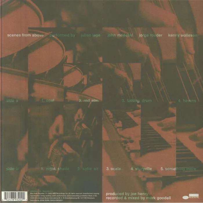 Back cover — Julian LAGE — Scenes From Above
