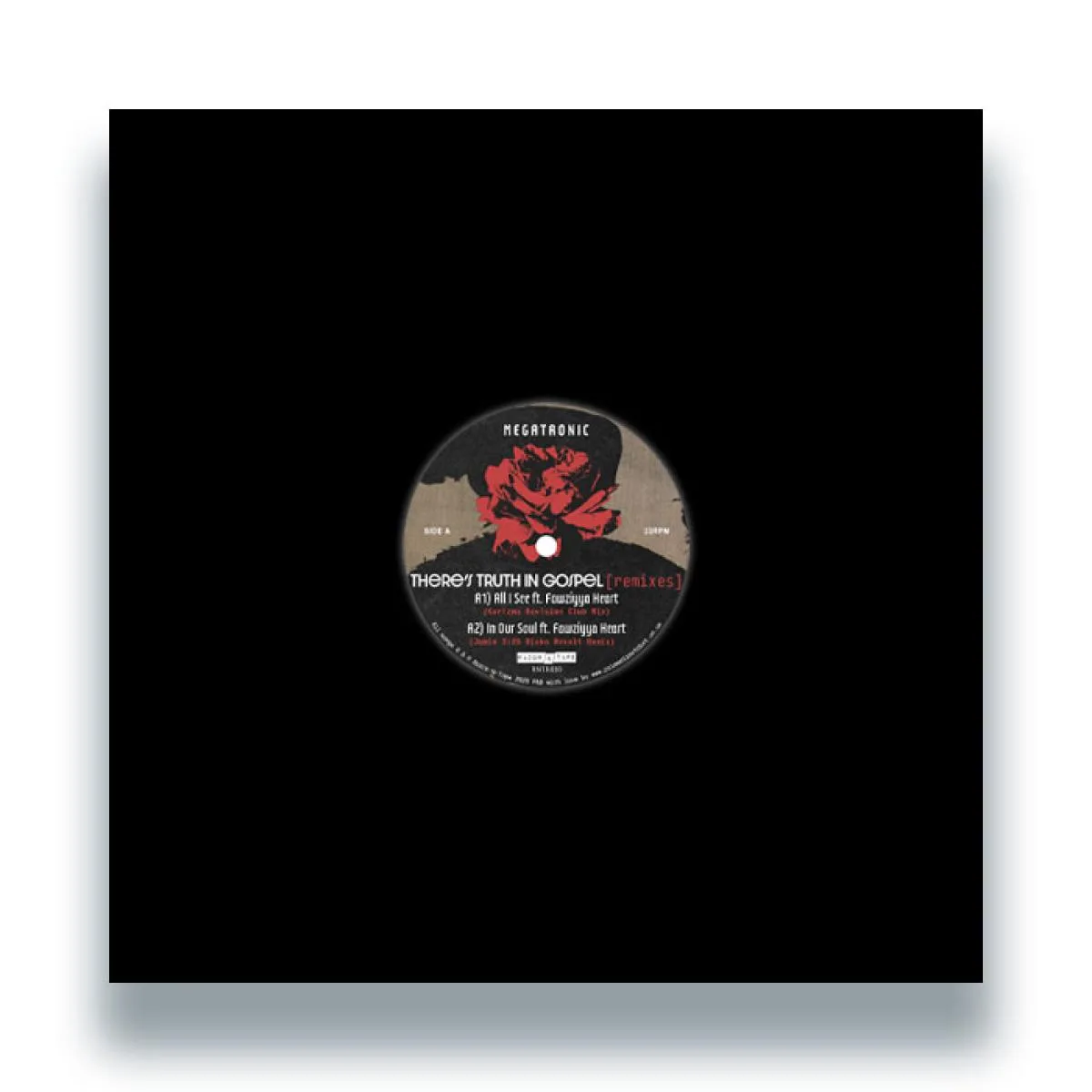 Обратная сторона обложки — Megatronic — There’s Truth In Gospel Remixes