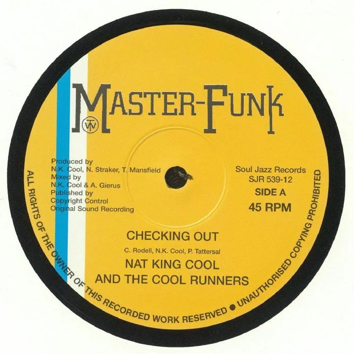 Лицевая сторона обложки — NAT KING COOL / THE COOL RUNNERS — Checking Out