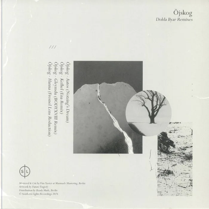Back cover — OJSKOG — Dolda Byar (remixes)