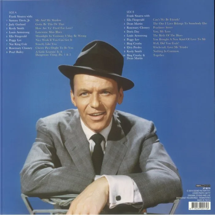 Back cover — Frank SINATRA & FRIENDS — Frank Sinatra & Friends: Together (reissue)