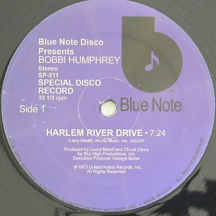 Back cover — Bobbi HUMPHREY — Harlem River Drive