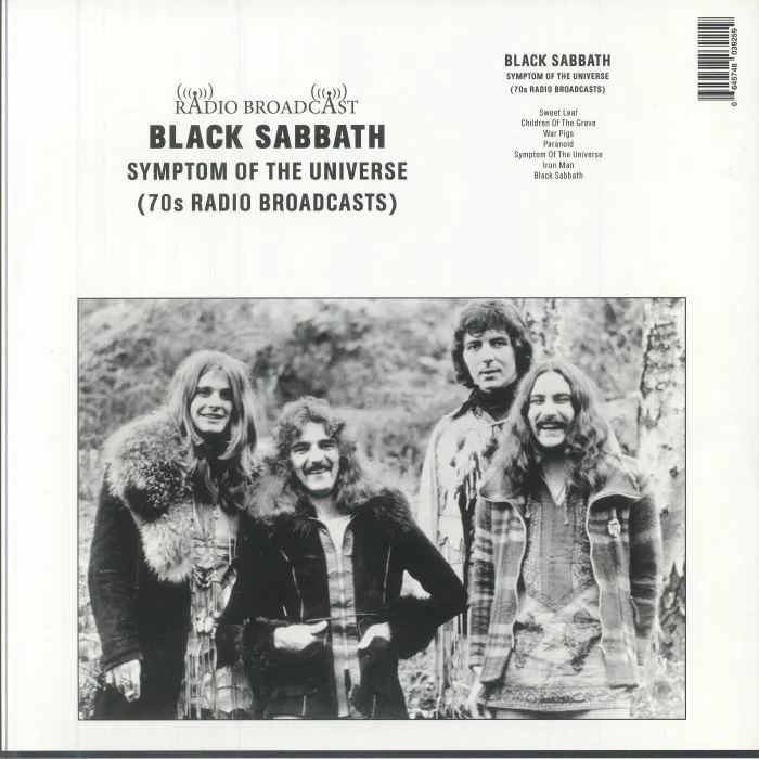 BLACK SABBATH — Symptom Of The Universe: 70s Radio Broadcast