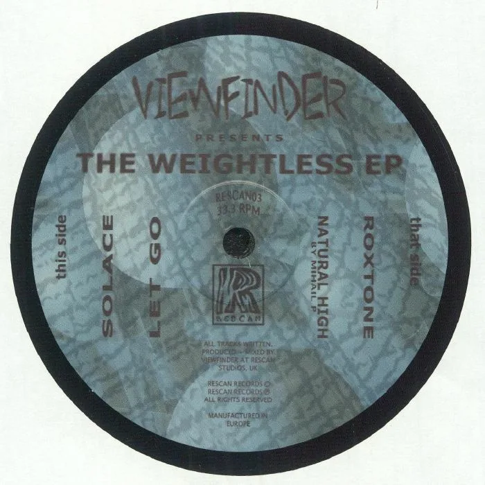 Лицевая сторона обложки — VIEWFINDER / MIHAIL P — The Weightless EP