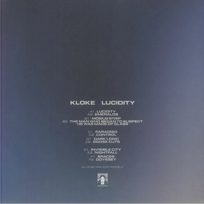 Back cover — KLOKE — Lucidity