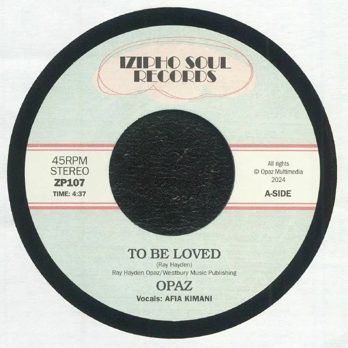 OPAZ — To Be Loved