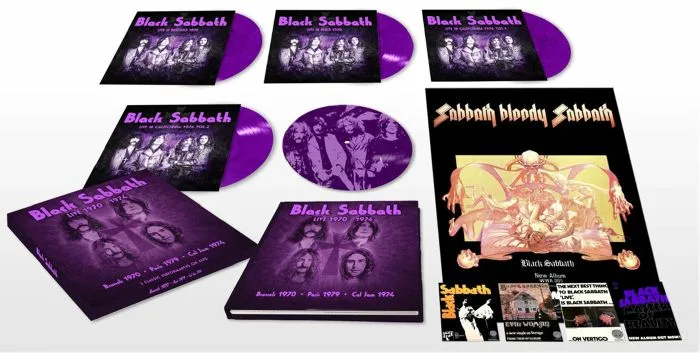 BLACK SABBATH — Live 1970-1974 (remastered)